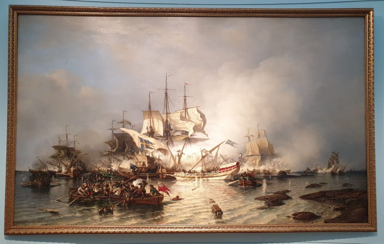 Гренгамское морское сражение 27 июля 1720 года. 1866
