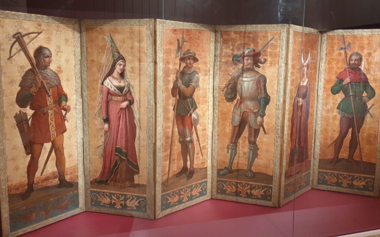 Ширма. Германия. 1830-1880 гг.