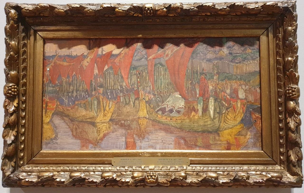 Красные паруса. Поход Владимира на Корсунь. 1900