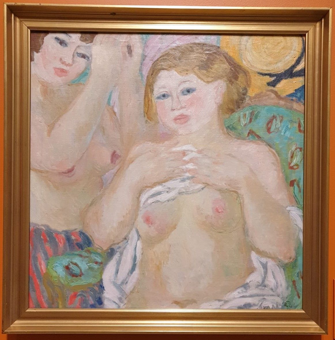 Татьяна Маврина. Подражание Ренуару. 1938. Холст, мало