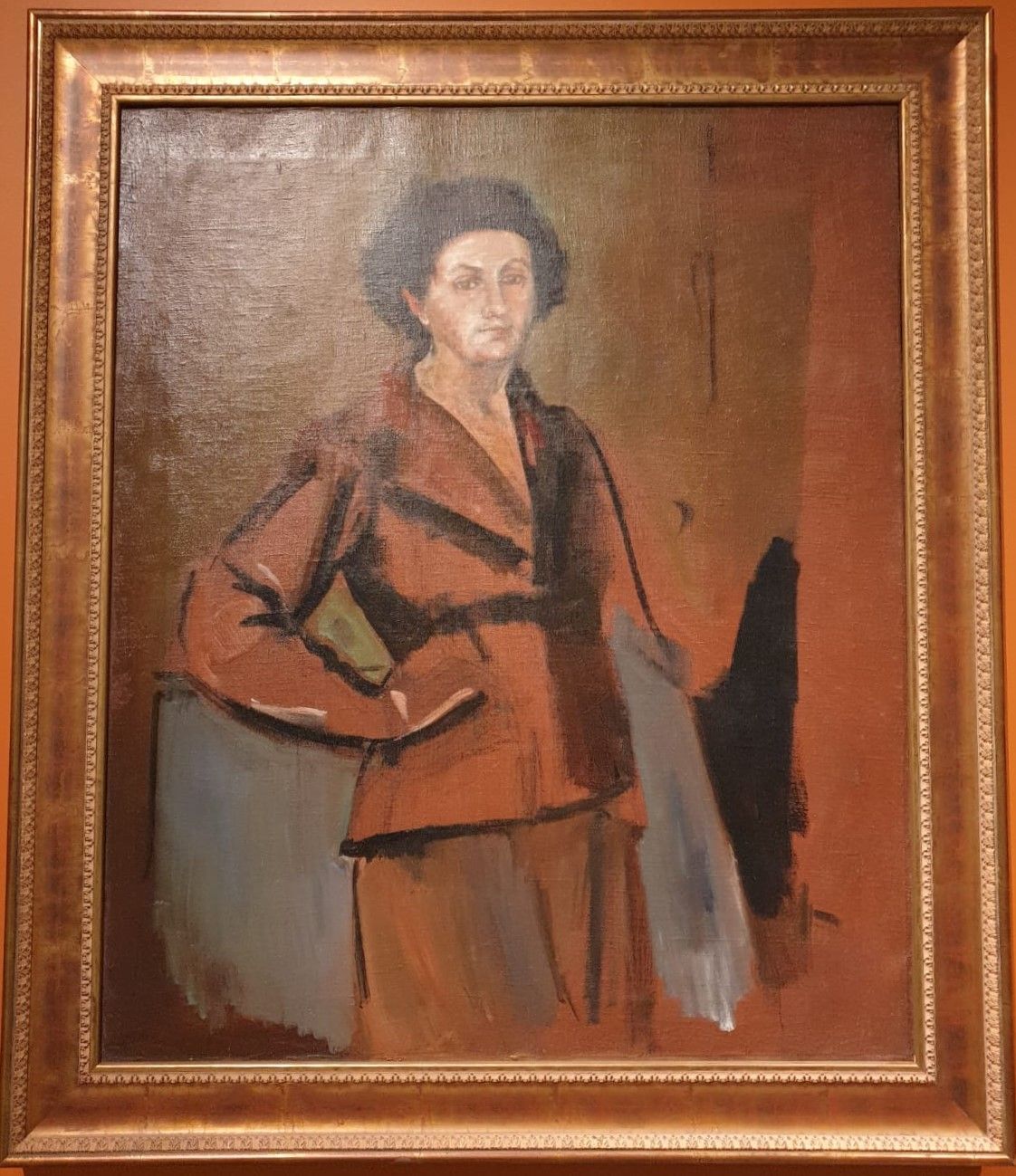 Надежда Удальцова. Автопортрет. 1948. Холст, масло