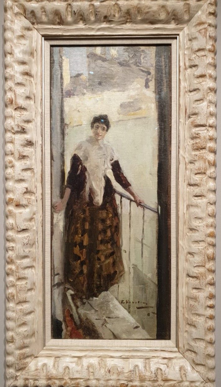К.А.Коровин (1861-1939) Испанка на балконе