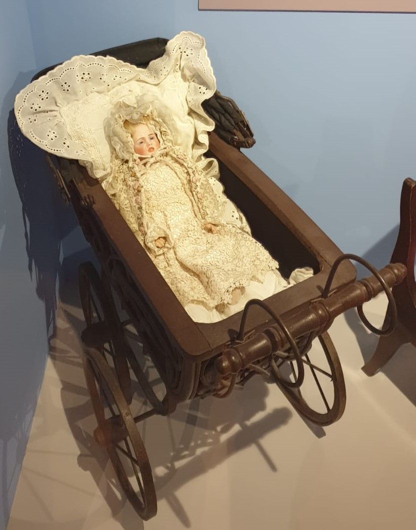 Трехликая кукла. Германия, конец XIX в.