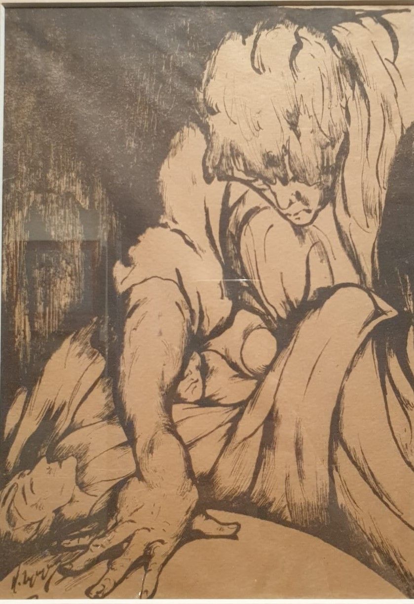 Николай Гущин Утраченные грезы Китай, 1920-е Бумага, гелиогравюра