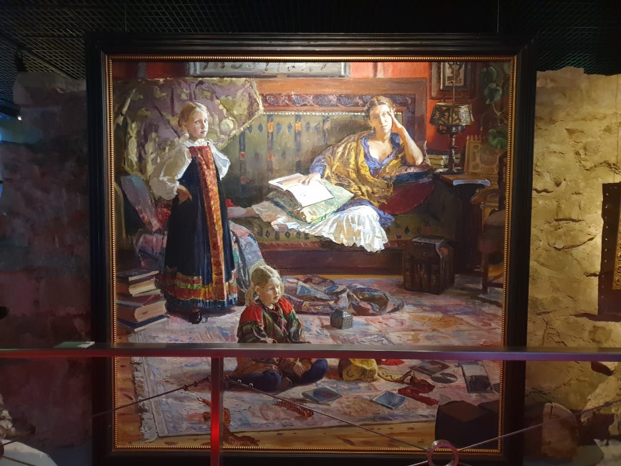 Иван Глазунов Семейный портрет. 2003. Холст, масло