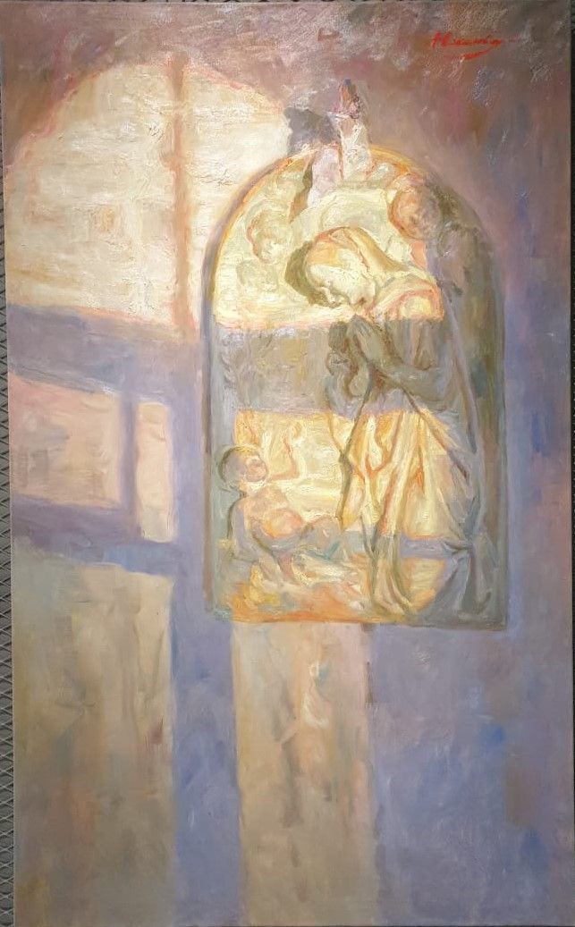 Анастасия Соколова (р.1967) Благодатный свет 2021 холст, масло
