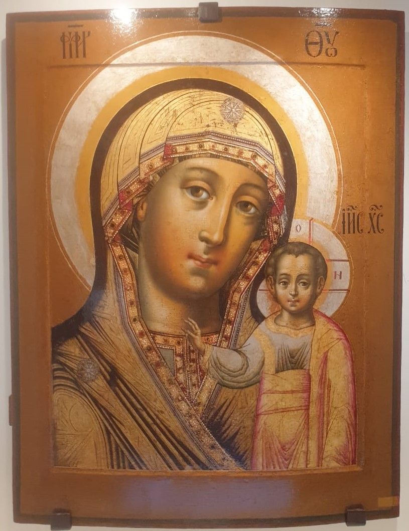 Икона Богоматерь Казанская. Конец XVII в.