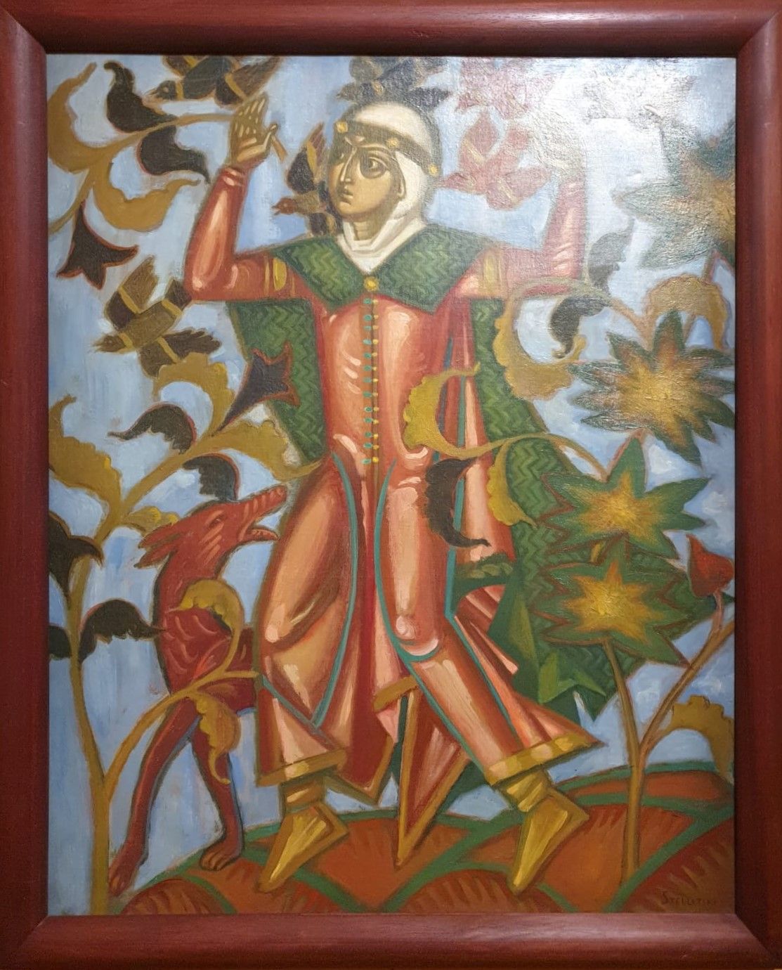 Д.С.Стеллецкий Сказка холст, масло