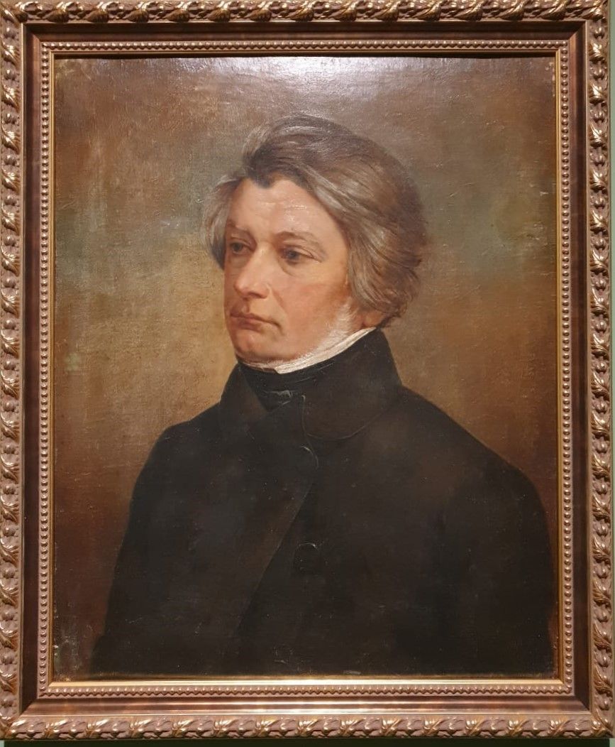И.Ф.Хруцкий Портрет Адама Мицкевича 1850-е холст, масло