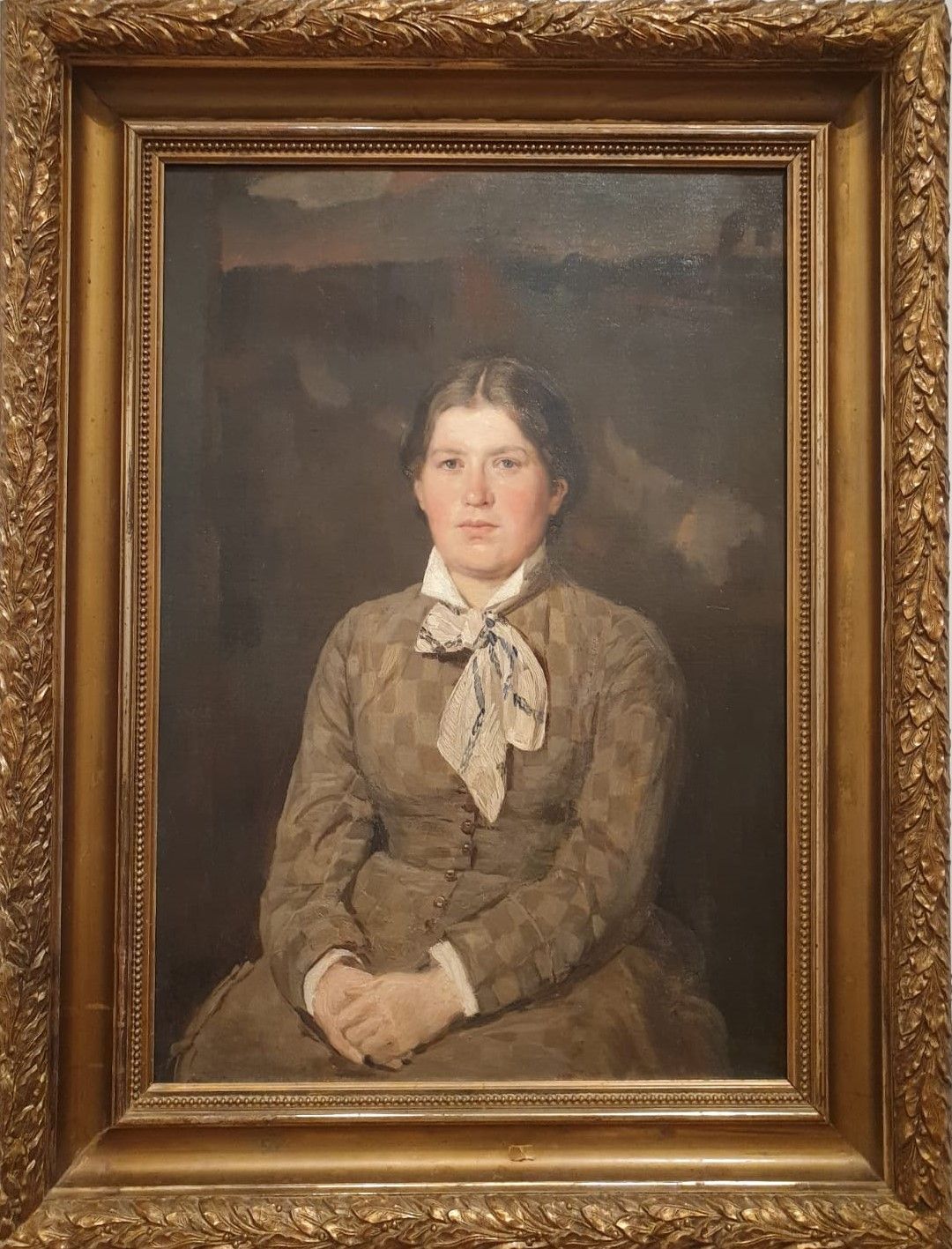 Виктор Васнецов Портрет А.В.Васнецовой 1878
