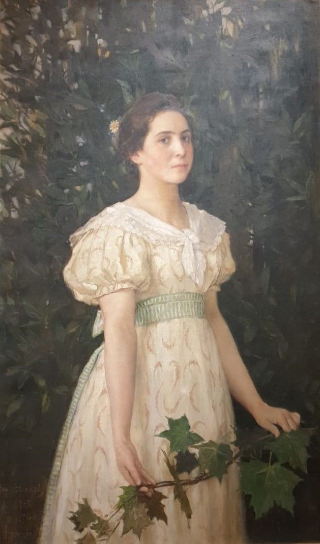 Виктор Васнецов Портрет В.С.Мамонтовой 1896