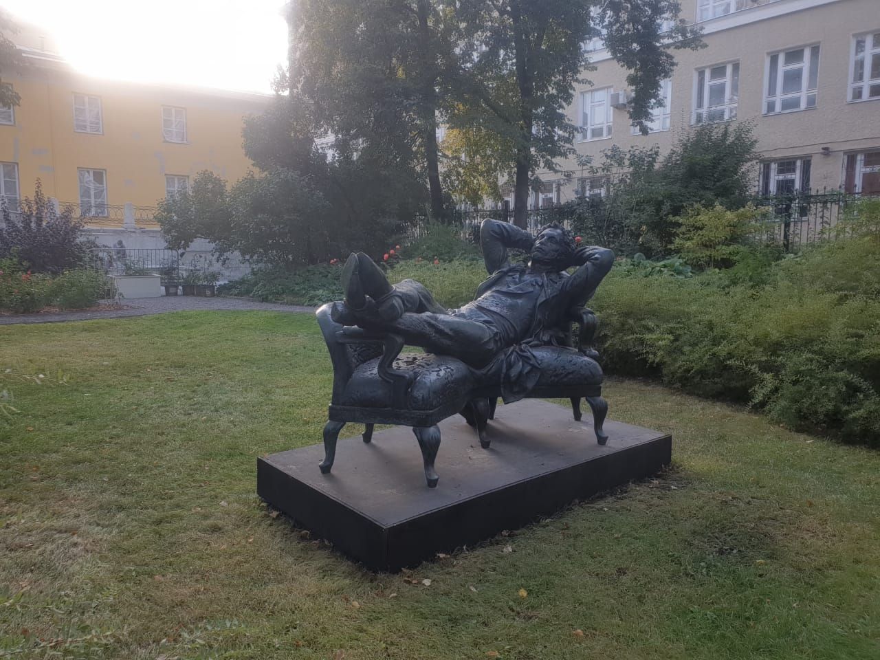 А.И.Рукавишников А.С.Пушкин, 2004 бронза