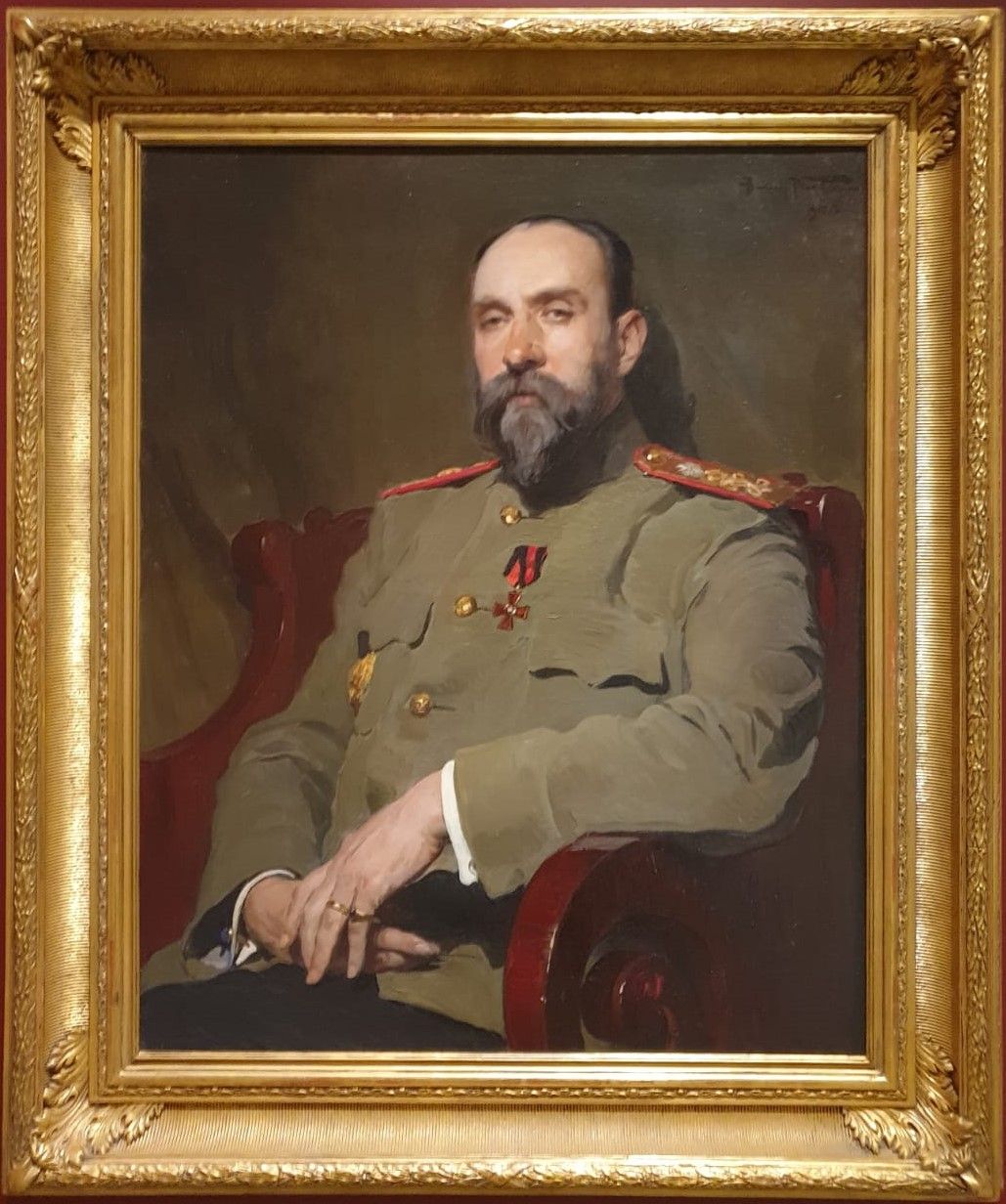 Александр Маковский Портрет академика Якова Дмитриевича Андреева 1915 холст, масло Частное собрание, Москва