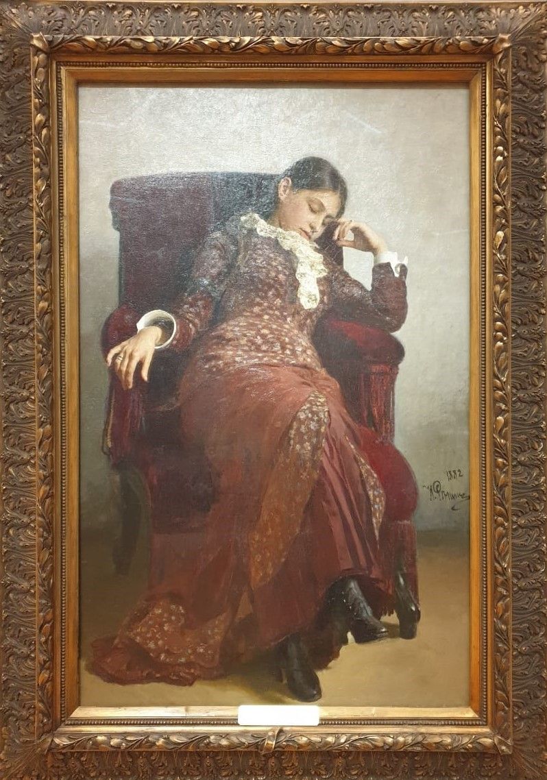 Илья Репин Отдых 1882 холст, масло