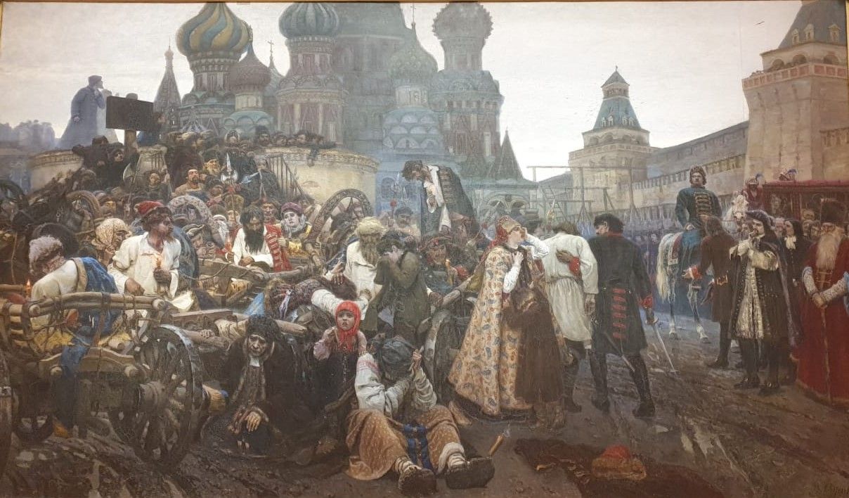 Василий Суриков Утро стрелецкой казни 1881 холст, масло
