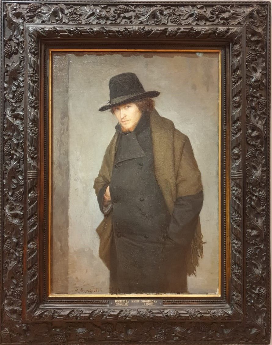 Николай Ярошенко Студент 1881 холст, масло