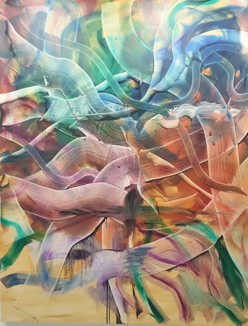 Руди Молачек Без названия, 2015 холст, масло.
