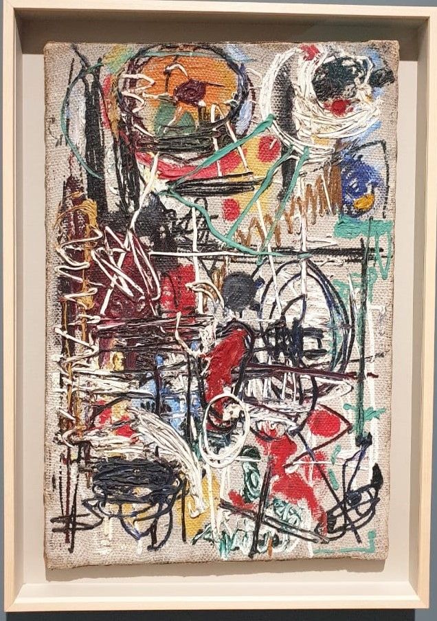 Борис Турецкий Абстрактная композиция, 1958 холст, масло