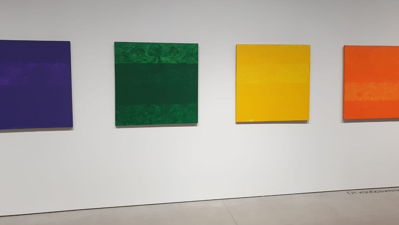 Никита Алексеев Серия Впечатления от цвета, 2009 Холст, акрил