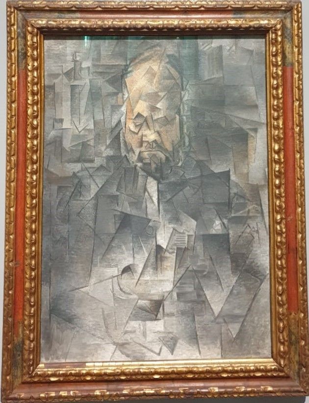 Пабло Пикассо, Портрет Амбруаза Воллара, 1910 холст, масло
