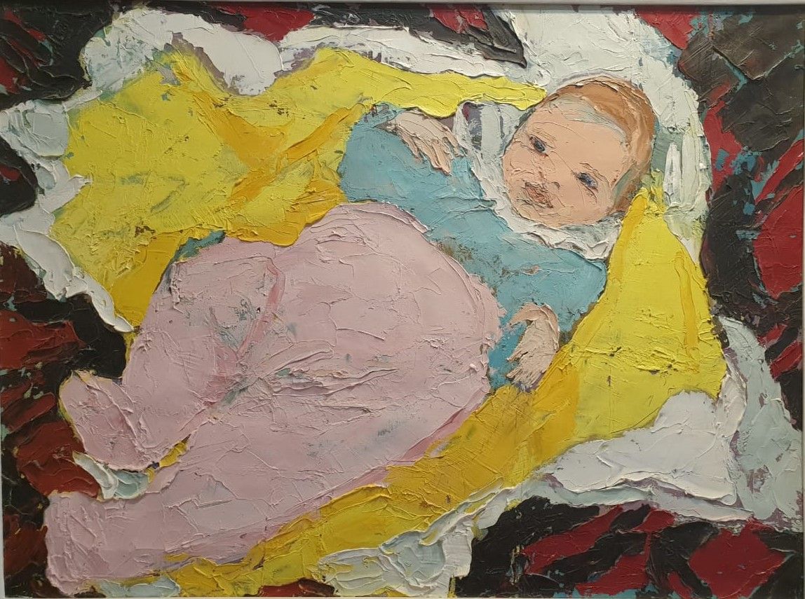 Лидия Тимошенко Ниночка родилась Холст, масло 1967