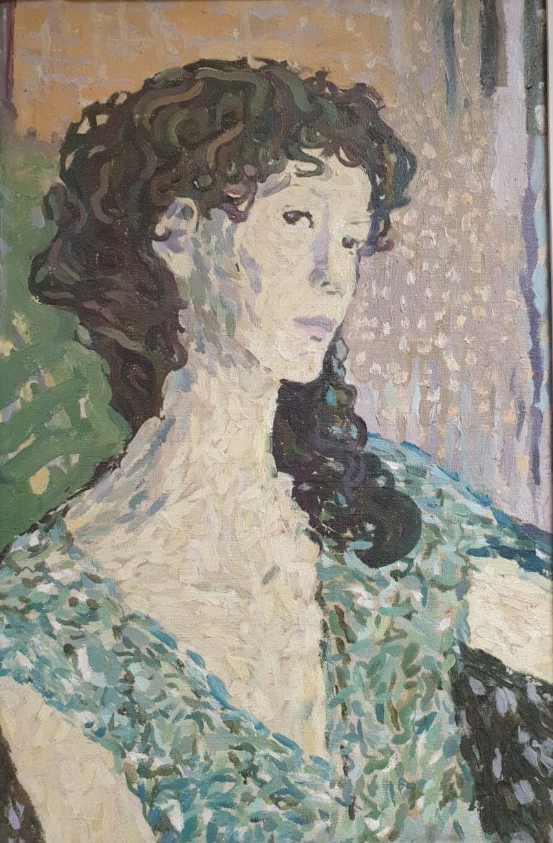 Нина Кибрик Сонечка Холст, масло 1988