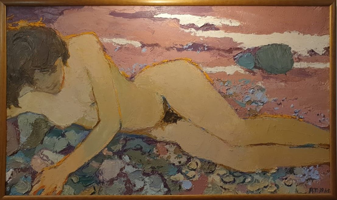 Лидия Тимошенко Обнаженная Холст, масло 1965