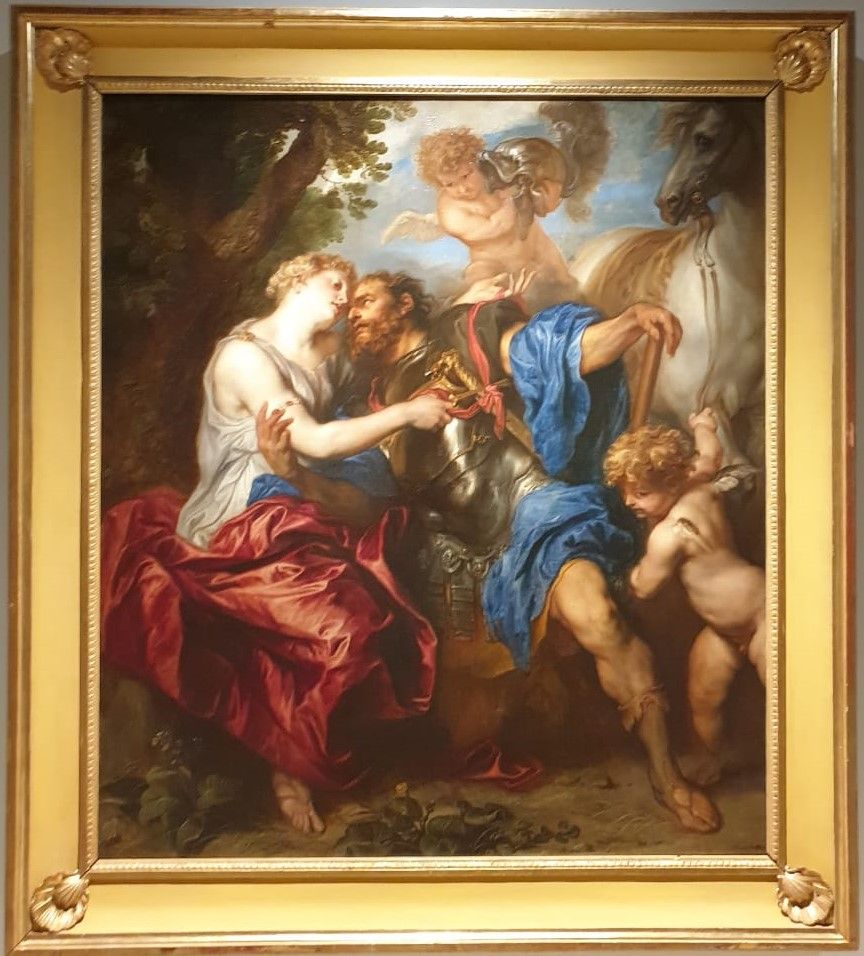 Антонис Ван Дейк. Мастерская. (1599-1641) Венера и Марс. первая половина XVII в. холст, масло