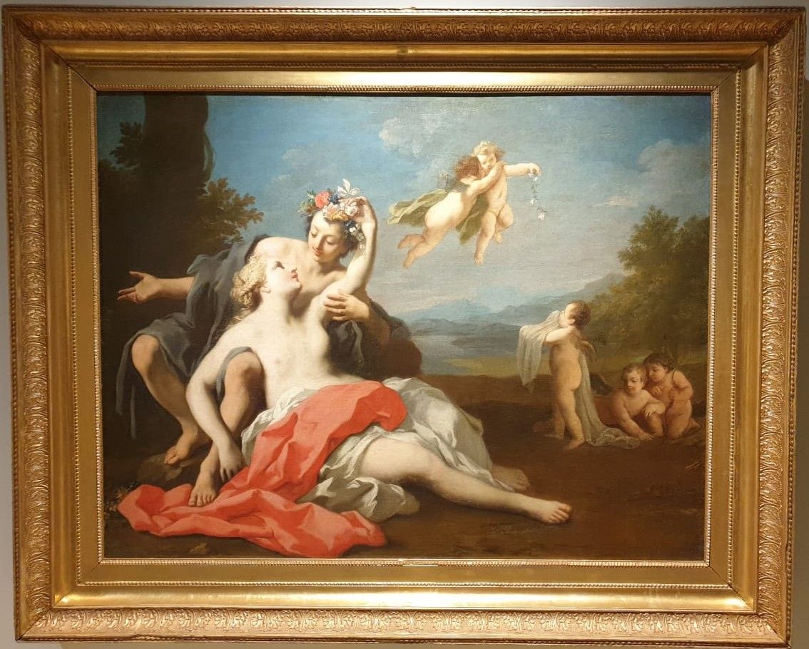 Якопо Амигони (1675-1752) Вакх и Ариадна первая половина XVIII в. холст, масло