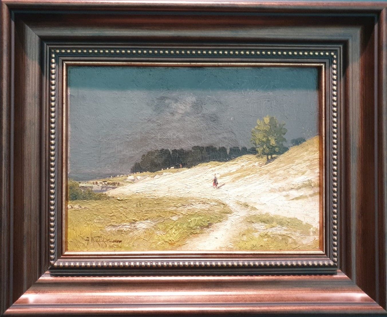 Александр Маковский (1869-1924) Перед грозой 1904 холст, масло