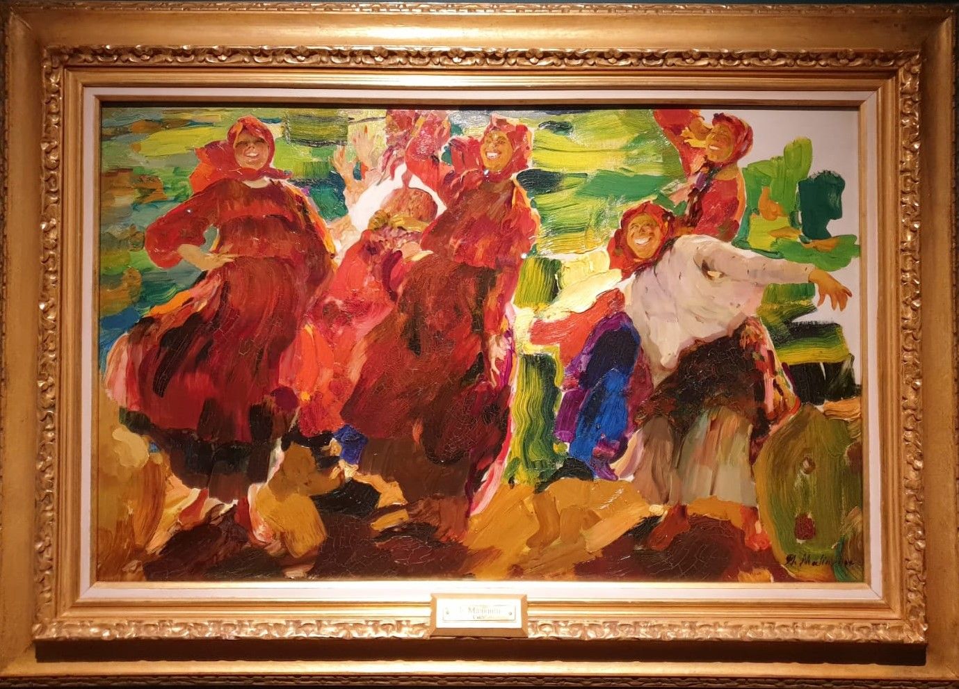 Филипп Малявин (1869-1940) Бабы. Вариант картины Смех. 1899 г. 1920-1930-е гг. холст, масло