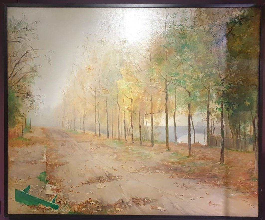 Осень 1883 Холст, масло Копия Н.Романовой