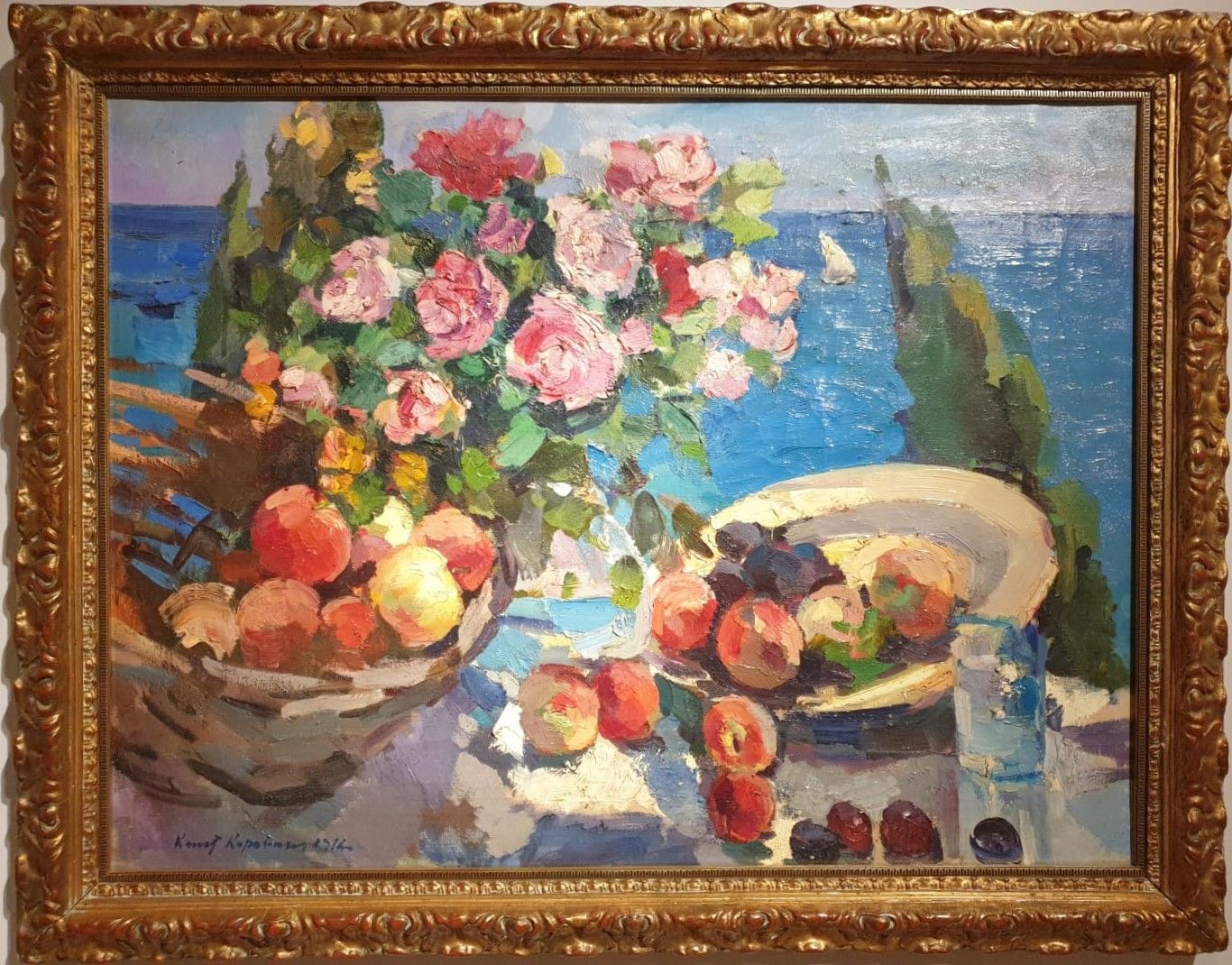 Константин Коровин (1861-1939) Натюрморт 1916 холст, масло
