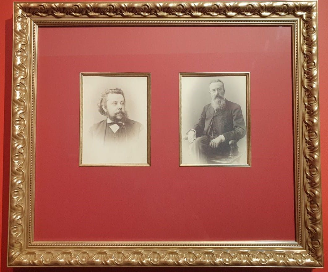 М.П.Мусоргский 1870-е цифровая копия. Н.А.Римский-Корсаков 1900 цифровая копия