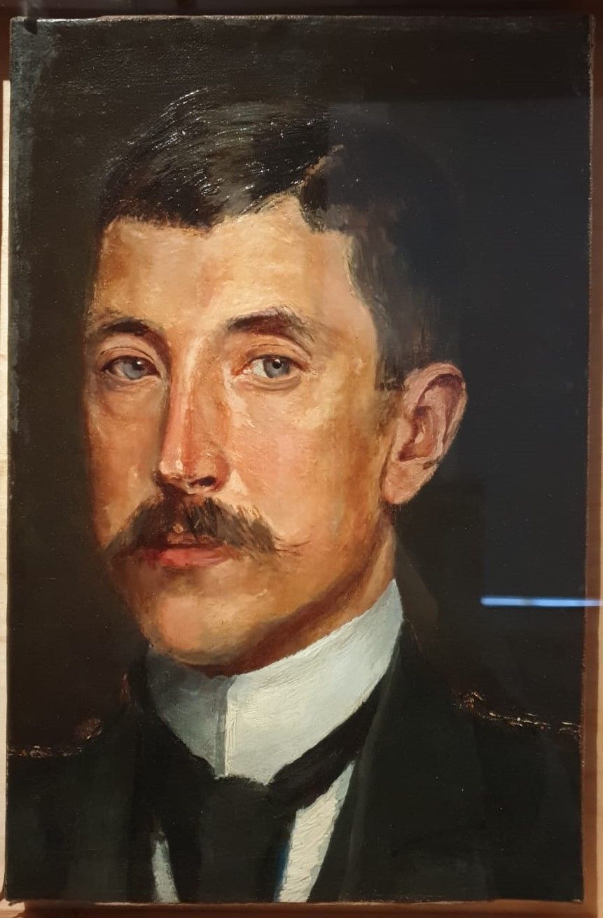 Михаил Матюшин Автопортрет 1900-е холст, масло