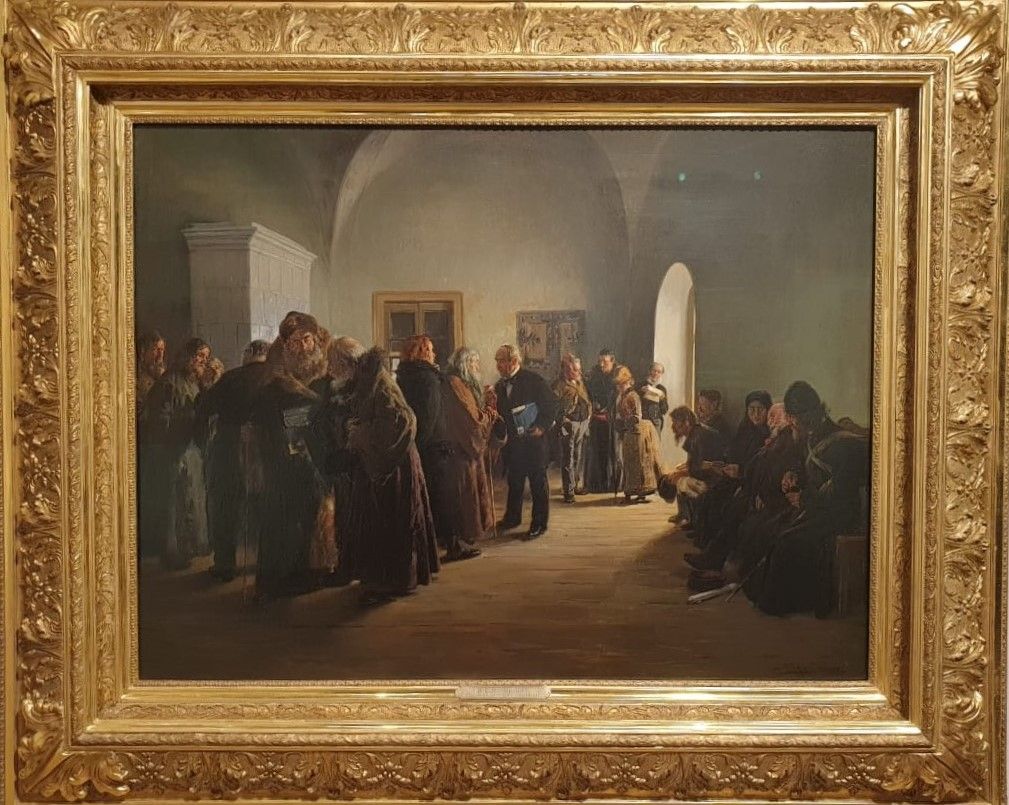 Маковский В.Е. Передняя консистории 1887-1888 холст, масло