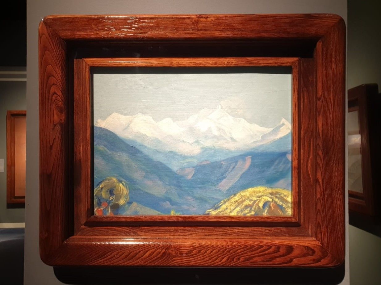 Святослав Рерих Канченджанга, 1950
