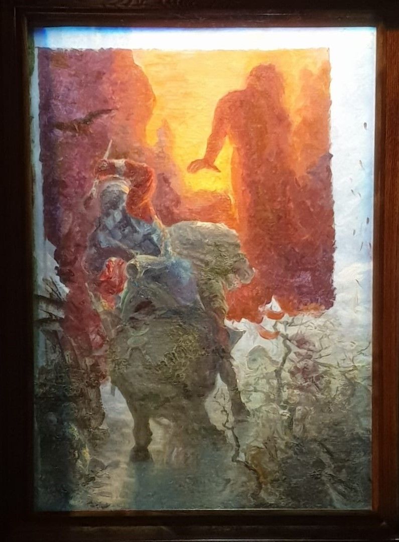 Николай Рерих Воин, середина 1890-х годов