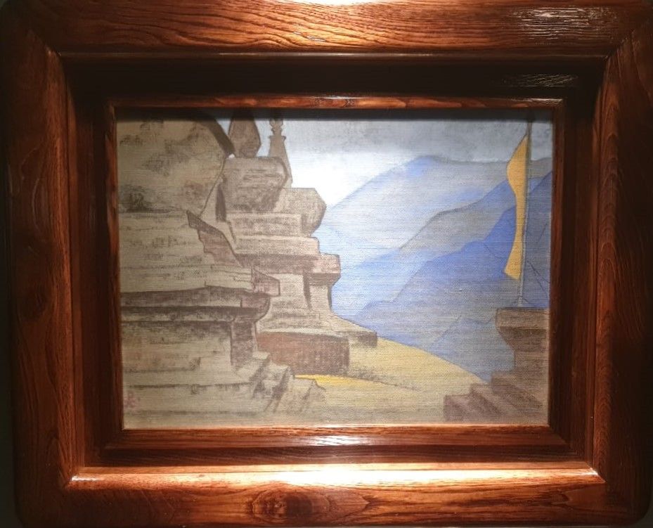 Николай Рерих Субурганы (Ступы) Ташидинг, 1924