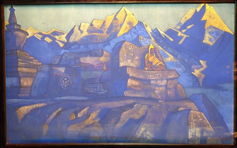 Николай Рерих Цзонкапа (серия Знамена Востока), 1924