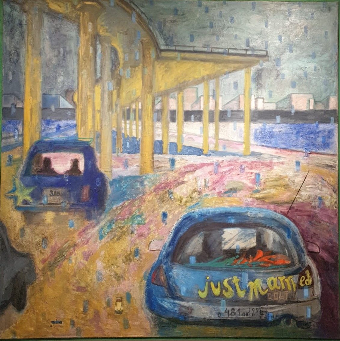 Василий Бубнов Свадьба 2003 холст, масло