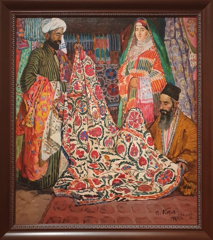 Петр Котов Бухарские мастера 1925 холст, масло