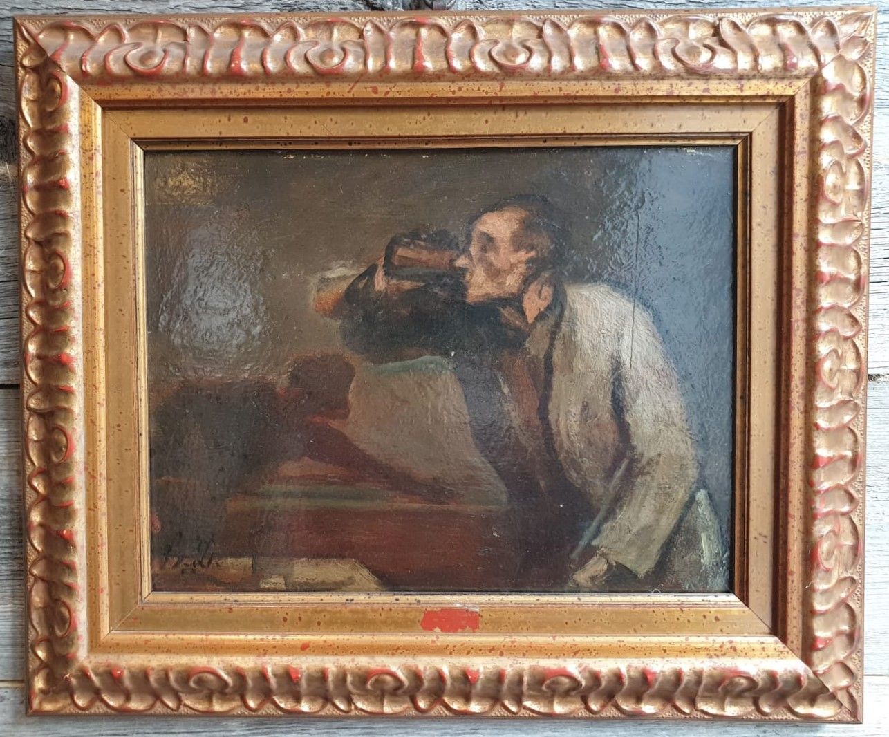Оноре Домье Игроки на бильярде 1870-е