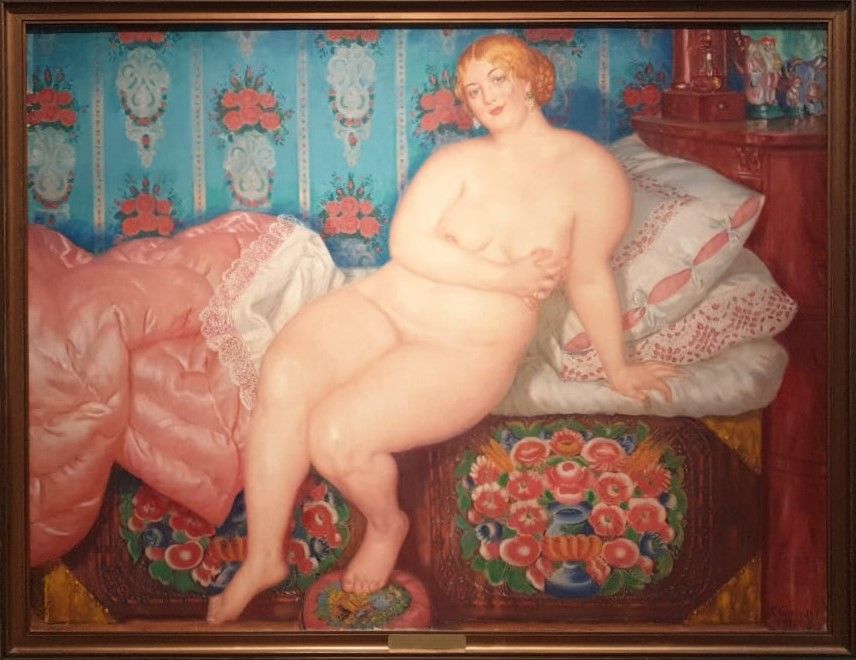 Красавица 1915 холст, масло