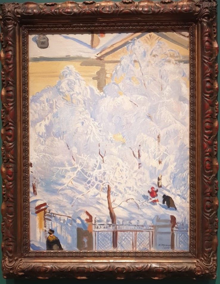 Иней 1917 холст, масло