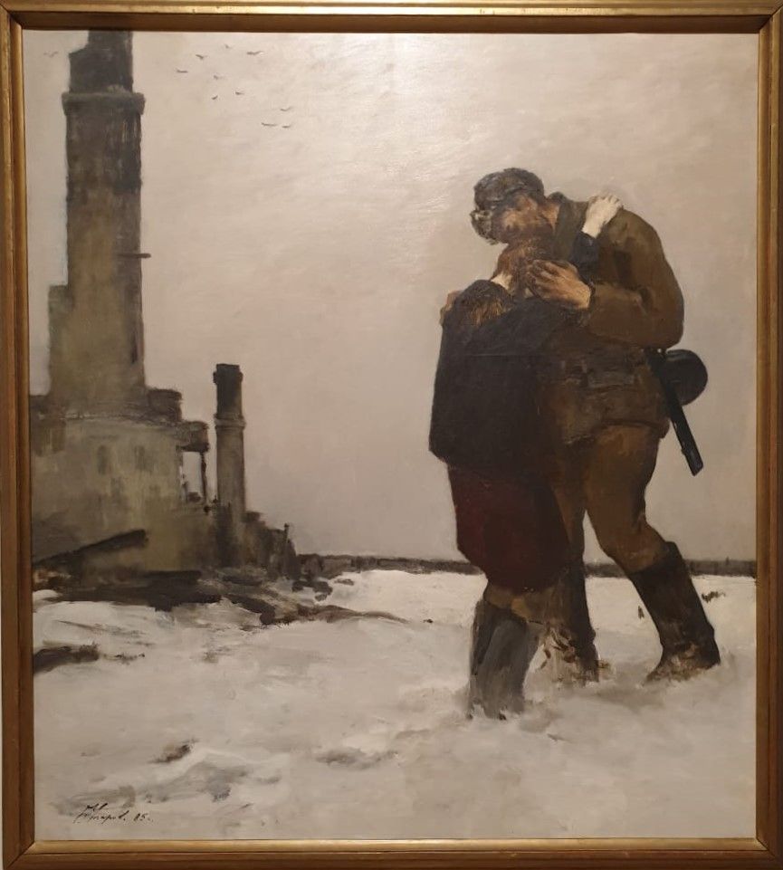 Борис Угаров Возвращение 1985 холст, масло