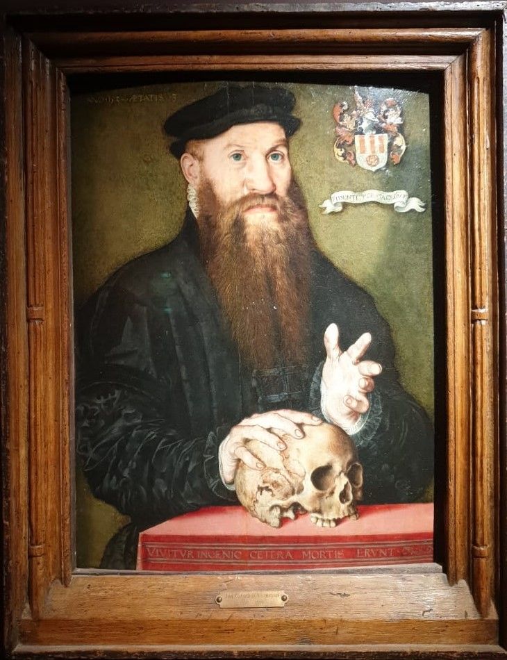 Ян Корнелизон Вермеен, около 1500-1599 Портрет дворянина с бородой (Портрет Давида Йориса) , 33 лет