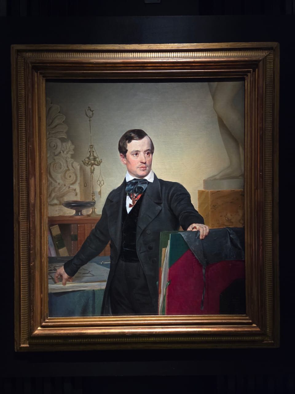 Портрет А.П.Брюллова Не позднее 1841 холст, масло