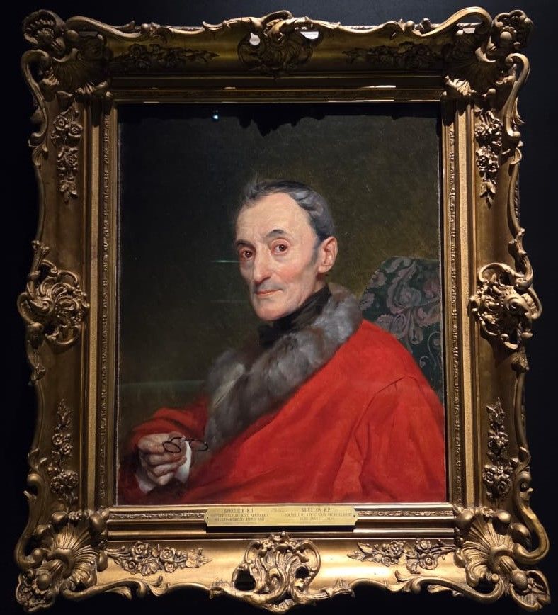 Портрет Микеланджело Ланчи 1851 холст, масло