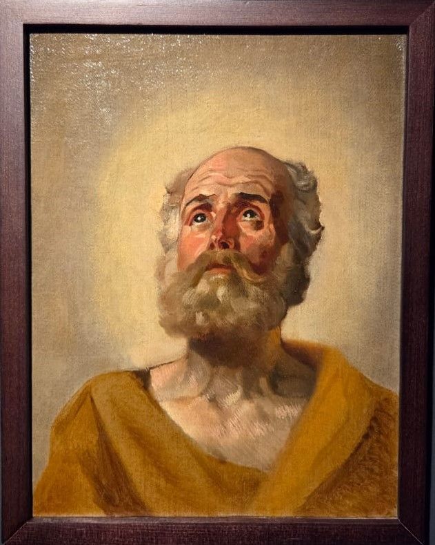 Голова апостола. Между 1843 и 1847.  холст, масло